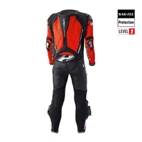 Held Full-Speed One Piece Race Suit Red-Black - 50