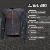 Held Exosafe D3O Protector Shirt Black - XXL
