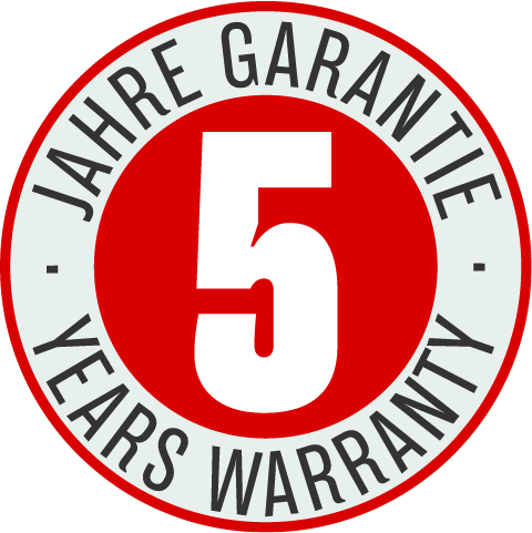 jahre garantie 5 years warranty