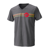 Held T-Shirt Be Heroic Grey-Red - XXL