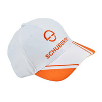 Schuberth Cap Cotton White-Orange