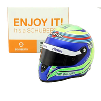 Miniature Schuberth Felipe Massa F1 2016 Helmet - 1/2 Scale