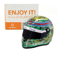 Miniature Schuberth Felipe Massa F1 Brazil 2016 Helmet - 1/2 Scale