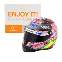 Miniature Schuberth Sergio Perez F1 2017 Helmet - 1/2 Scale