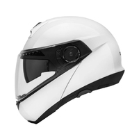 Schuberth C4 Pro Helmet Glossy White - Available in Various Sizes