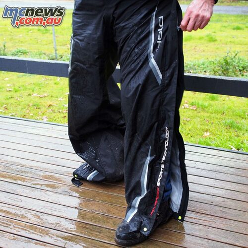The 'Full Monty' of rain over-pants - Held Rainblock Zip Pants